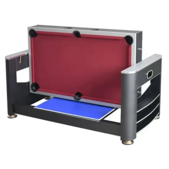 Hathaway Triple Threat 6' 3-in-1 Multi Game Table image {2}
