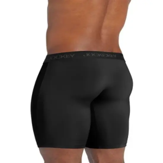 Jockey Men's Sport Microfiber 10" Midway Brief image {1}