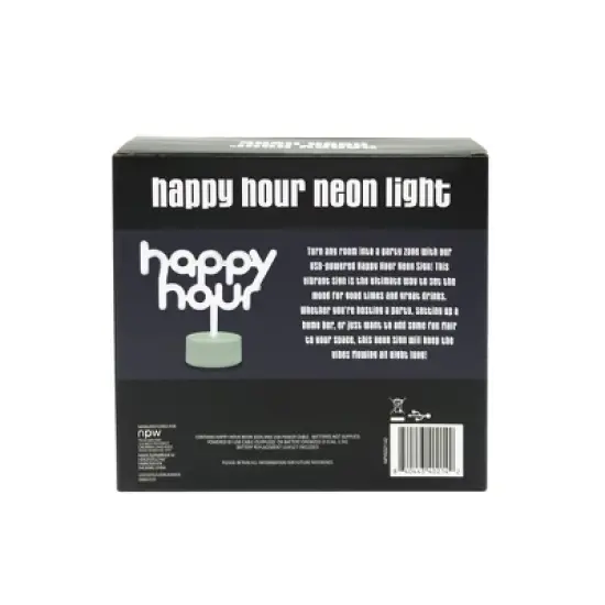 NPW Happy Hour Neon Light Gifting image {1}