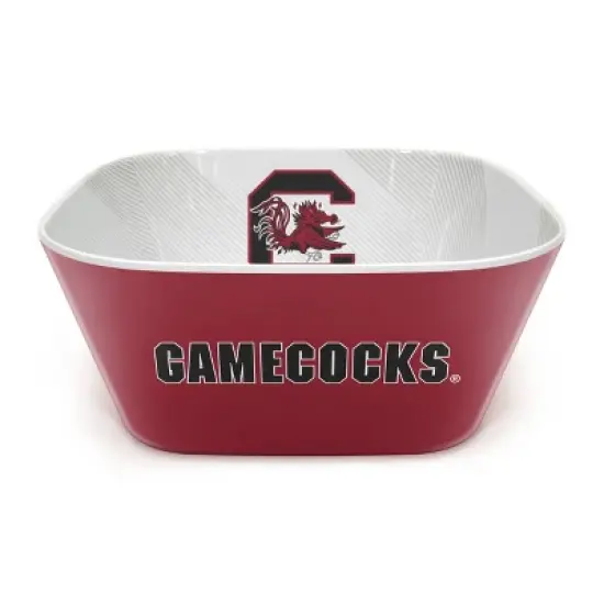 NCAA South Carolina Gamecocks Serving Bowl: Melamine Rounded Square, 15 Volume image {1}