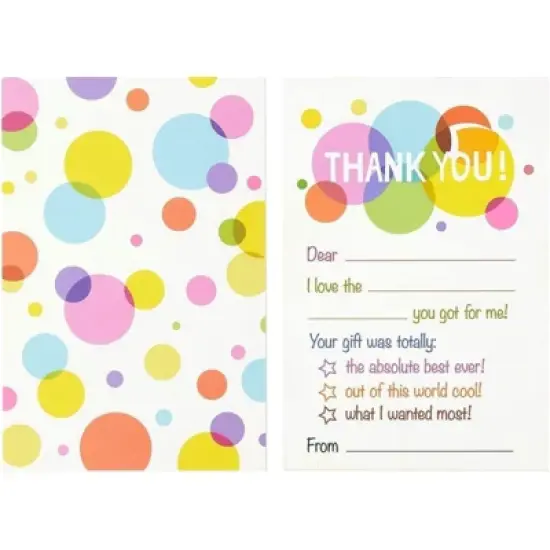 50-Count Bulk Post card Style Thank You Cards Set Thanks note with Envelopes image {5}
