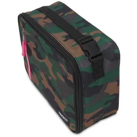 Packit Freezable Classic Lunch Box - Camo Hot Pink image {4}