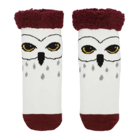 Harry Potter Big Face Hedwig Women's Quarter Crew Sock image {1}