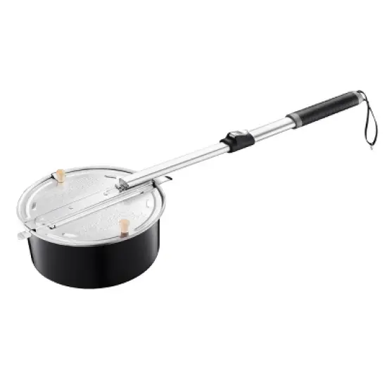 Great Northern Popcorn Campfire Popcorn Popper - Black image {3}