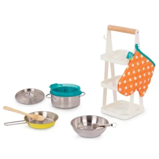 B. toys Play Kitchen Accessories - Mini Chef - Pot & Pan Playset image {7}