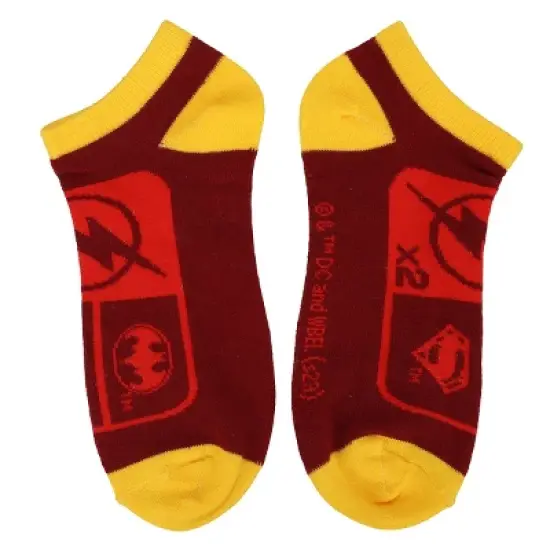 Flash Movie Logo 5-Pack Women's Ankle Socks image {5}