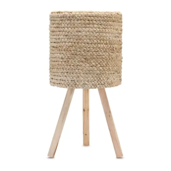 Wooden Planter with Legs 10"H image {1}