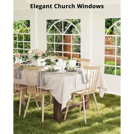 Party Tent Heavy Duty, Large Wedding Tent Event Shelter with Removable Sidewalls, Outdoor Steel Carport, Commercial Tents for Birthday Party image {2}