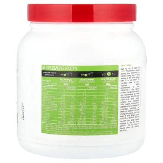 Metabolic Nutrition E.S.P.&reg; Pre-Workout, Green Apple, 300 g image {1}