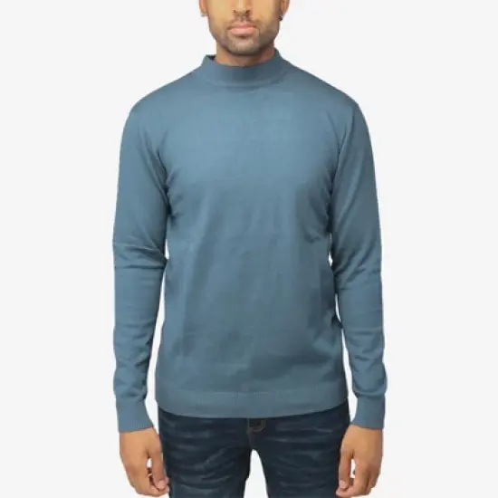 X RAY Men's Soft Slim Fit Turtleneck, Mock Neck Pullover Sweaters for Men(Big & Tall Available) image {16}