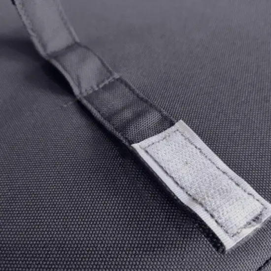 GDFStudio Alhambra Outdoor Acacia Wood Armless Adjustable Chaise Lounges with Cushion (Set of 2) image {8}