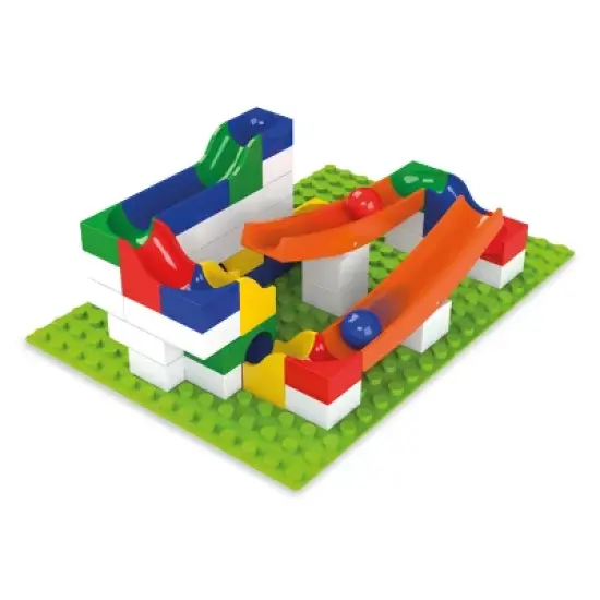 Hubelino Marble Run - 45-Piece See-Saw Expansion Set image {2}