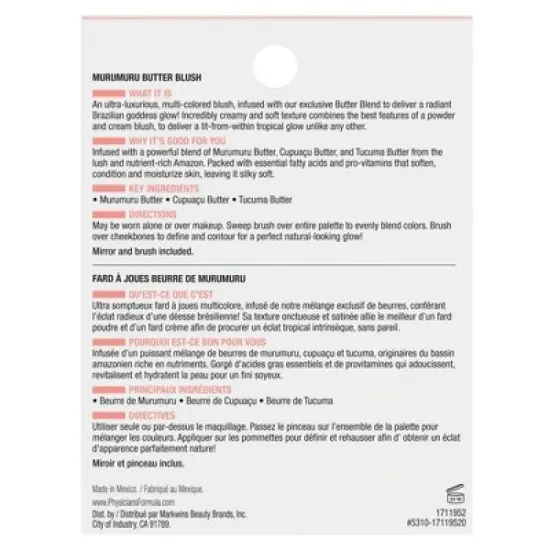 Physicians Formula Murumuru Butter Butter Believe it Blush - Pink Sands - 0.19oz image {5}