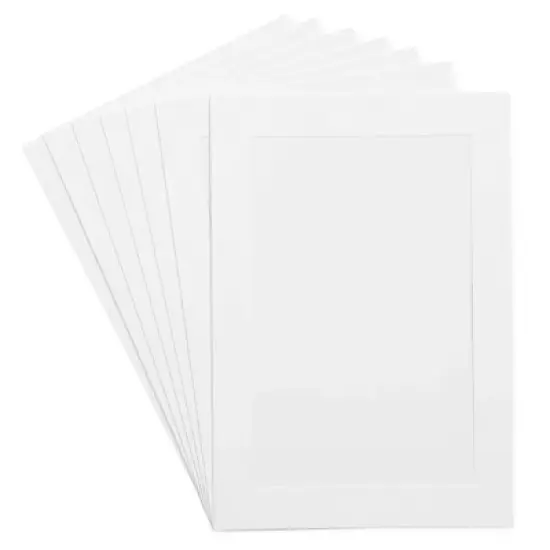 Best Paper Greetings 48-Pack Photo Frame Cards with Envelopes, Notecards for 4x6 Picture Insert for Weddings, Graduation, Christmas, Birthdays (White) image {8}