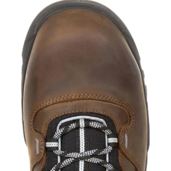 Men's Brown Georgia Boot Amplitude Composite Toe Waterproof Work Boot Size 9(Wide) image {5}