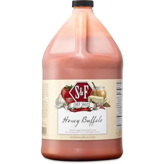 Schlotterbeck & Foss Honey BBQ Wing Sauce - Case of 2/1 gal image {1}