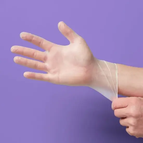 Vinyl Exam Gloves - 50ct - up&up&trade; image {1}