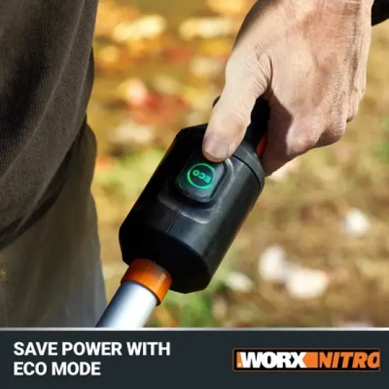 Worx Nitro WG185 40V Power Share Brushless 15&rdquo; Cordless String Trimmer (Battery & Charger Included) image {8}