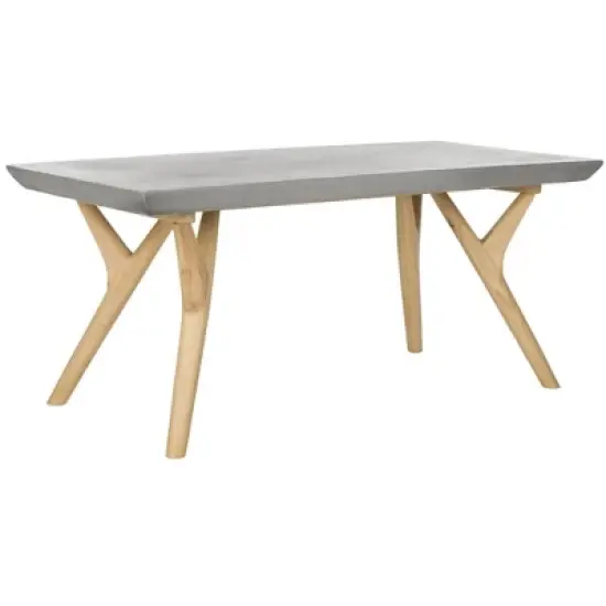 Pacey Coffee Table - Indoor/Outdoor - VNN1018 - Dark Grey - Safavieh image {4}