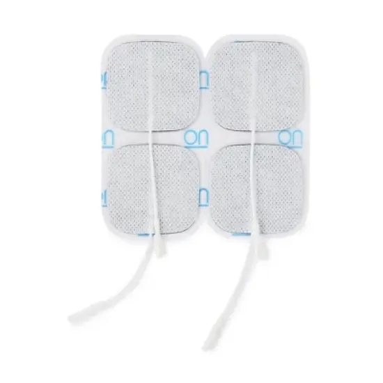 ValuTrode Cloth Electrotherapy Electrode 2 x 2" Reusable, 4 Count image {1}