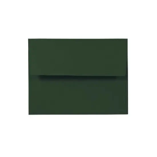 JAM Paper A2 Invitation Envelopes 4.375 x 5.75 Dark Green Bulk 250/Box (1512744c) 1512744C image {2}