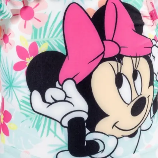 Disney Minnie Mouse Girls One Piece Bathing Suit Toddler image {7}