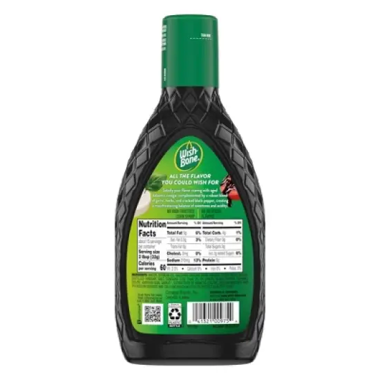 Wish-Bone Balsamic Vinaigrette Salad Dressing - 15 fl oz image {1}