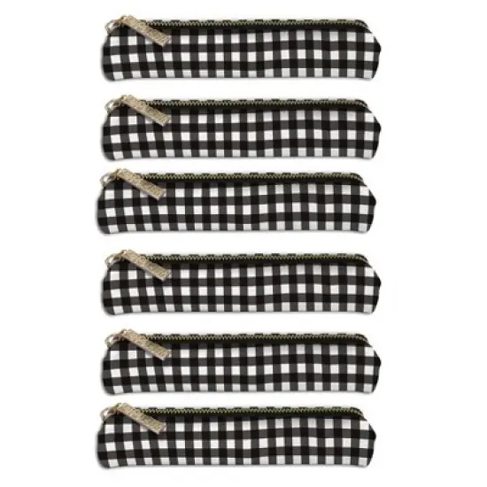 Pukka Pads Slim Pencil Case - Buffalo Check - Pack 6 image {6}