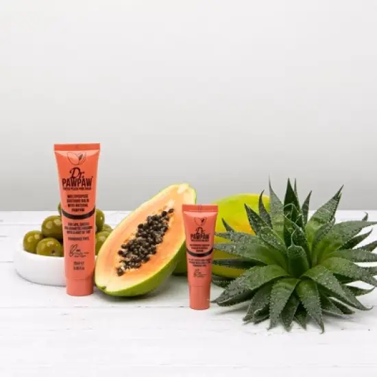 Dr. PawPaw Multipurpose Soothing Tinted Lip Balm - Peach Pink - 0.33 oz image {1}