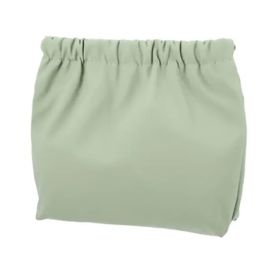 Unique Bargains Portable Multiple Inner Pockets Mini Makeup Bag 1 Pc image {6}