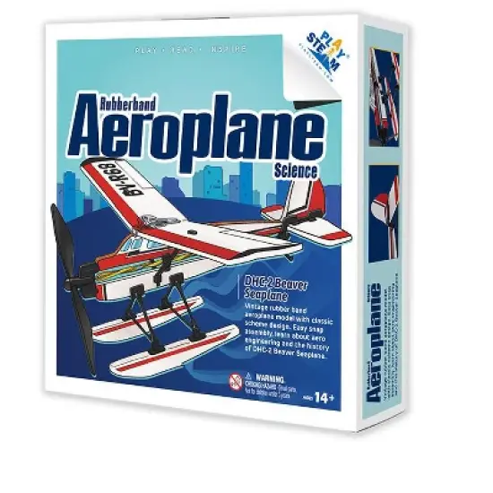 Playsteam Rubber Band Airplane Science - Beaver image {4}