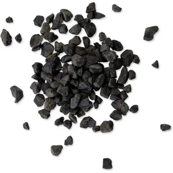 Farmlyn Creek Decorative Rocks for Planters, Vase, Aquarium, and Terrariums, Black, 2lbs image {6}
