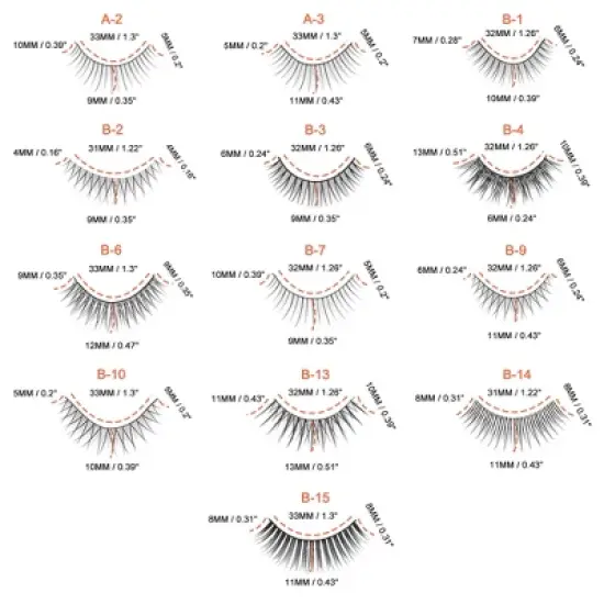 Unique Bargains False Eyelashes for Women 10 Pair image {2}