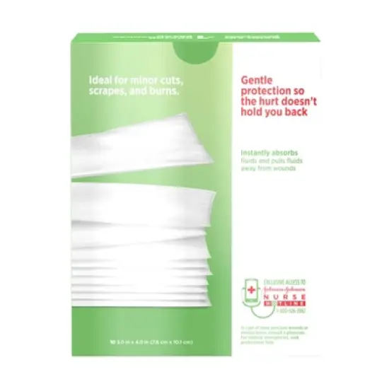 Band-Aid Large Non Stick Pads - 10ct image {1}