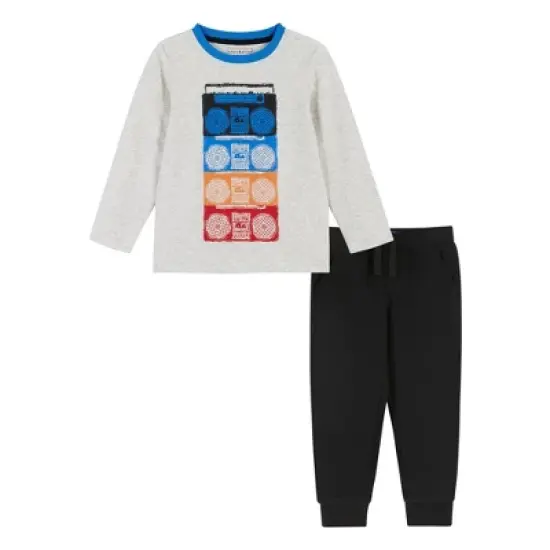 Andy & Evan  Toddler  Boys Boombox Long Sleeve Tee Set image {5}