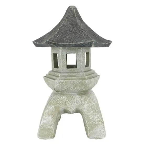 Design Toscano Pagoda Lantern Sculpture: Set of Two Large image {2}