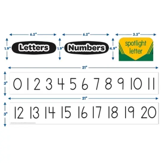 Eureka&reg; Crayola&reg; Alphabet Mini Bulletin Board Set image {3}