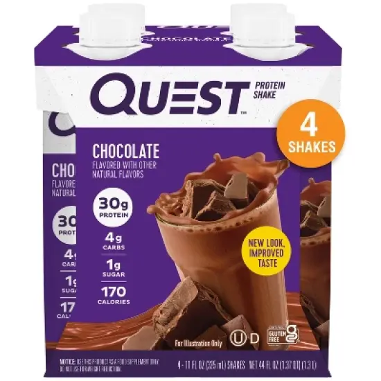 Quest Nutrition Ready To Drink Protein Shake - Chocolate image {9}