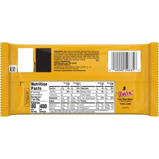 Twix Fun Size Candy Bars - 2.65oz/5ct image {6}