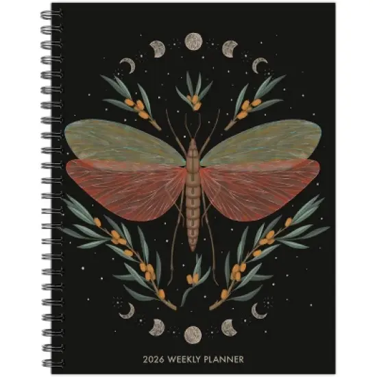 Willow Creek Press 6.5"x8.5" 2026 Butterfly Zen Weekly/Monthly Softcover Planner image {6}