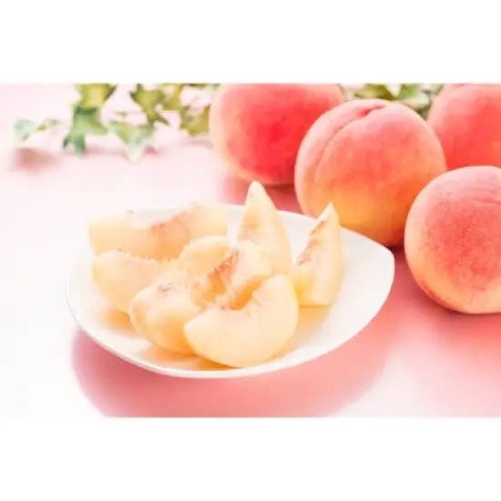 Fresh White Peach - each image {1}