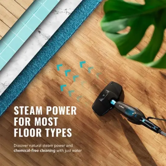 PurSteam Professional Steam Mop | Multi-Surface Cleaner for Hardwood, Tile, Laminate & Carpet | Fast Heating, Lightweight & Chemical-Free Cleaning image {5}