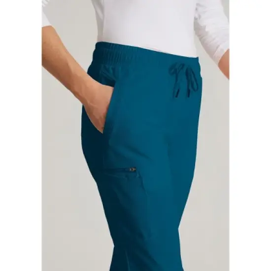 Barco Unify Women's Union 5-Pocket Elastic Waistband Rib Cuff Scrub Jogger image {4}