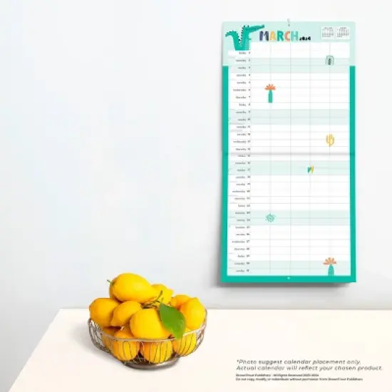 Browntrout 2024 Wall Calendar 12"x12" The Very Busy Family Organizer image {3}