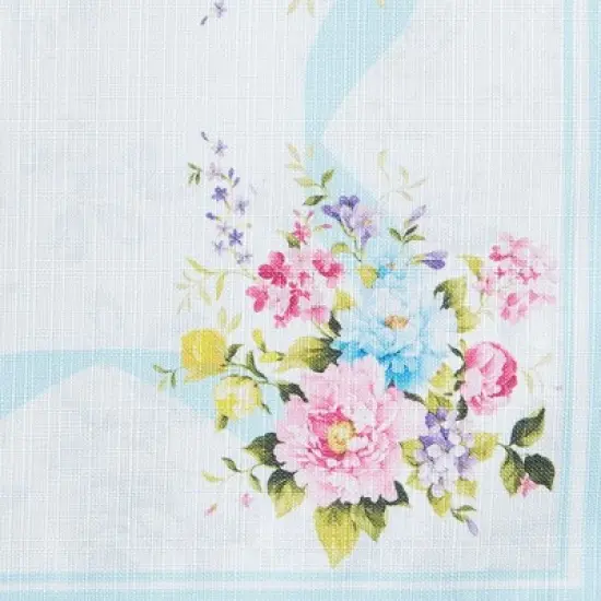 Rose Cottage Engineered Tablecloth - Elrene Home Fashions image {2}