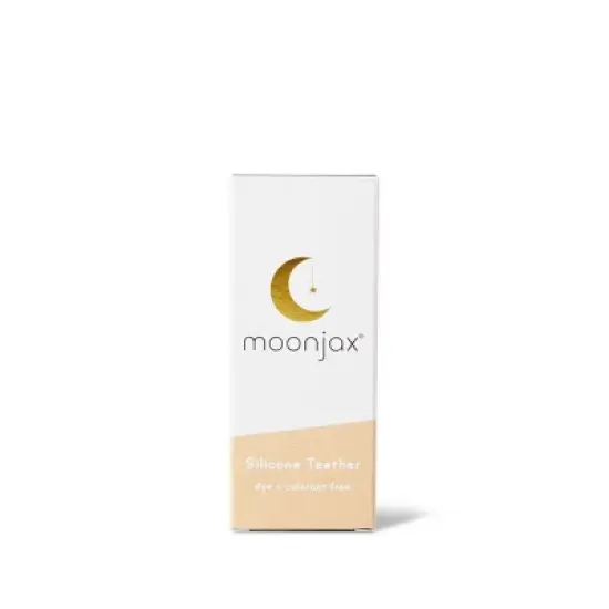 Moonjax Silicone Baby Teether Clear image {1}