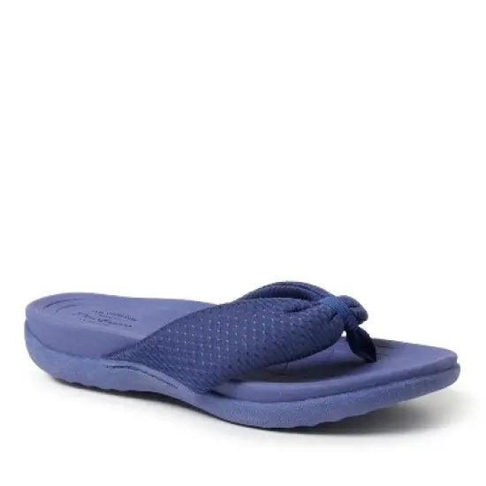 Dearfoams Women's Low Foam Thong Sandal image {5}