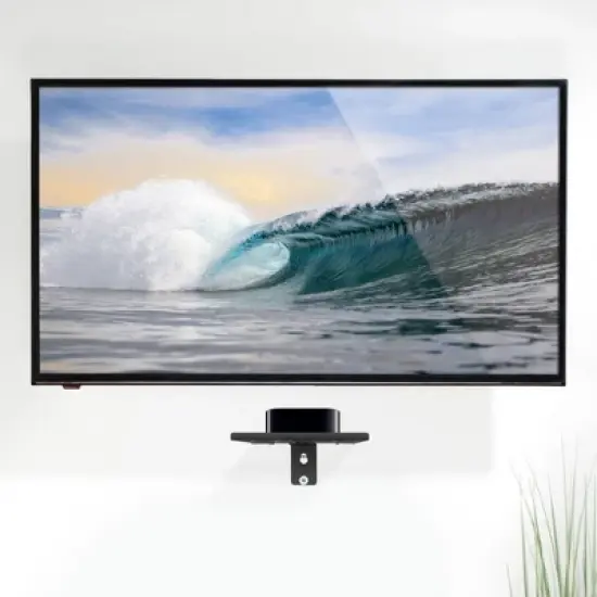 Mount-It! Floating TV Shelf for Wall Mounted TV | Streaming Devices, Speakers, and Cable | 6.6 Lbs. Weight Capacity image {5}