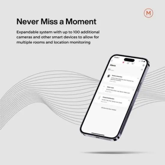 MOBI MobiCam PRO Smart Wi-Fi Pan & Tilt Camera with HD Video, Motion Tracking & 2-Way Audio image {3}