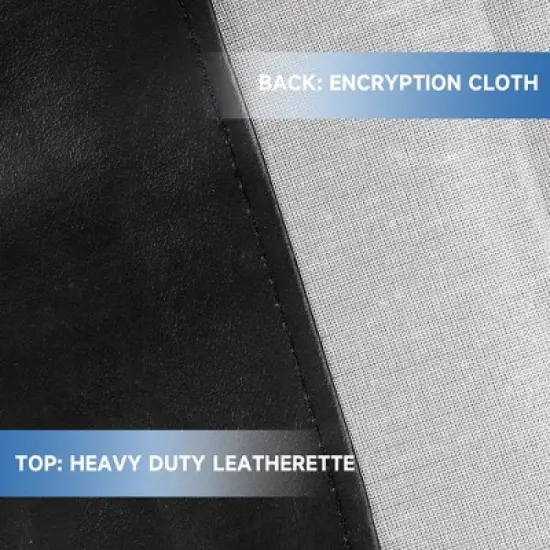 GSE 7' Heavy Duty Leatherette Pool Table Cover, Waterproof & Tearproof Billiard Table Cover image {3}